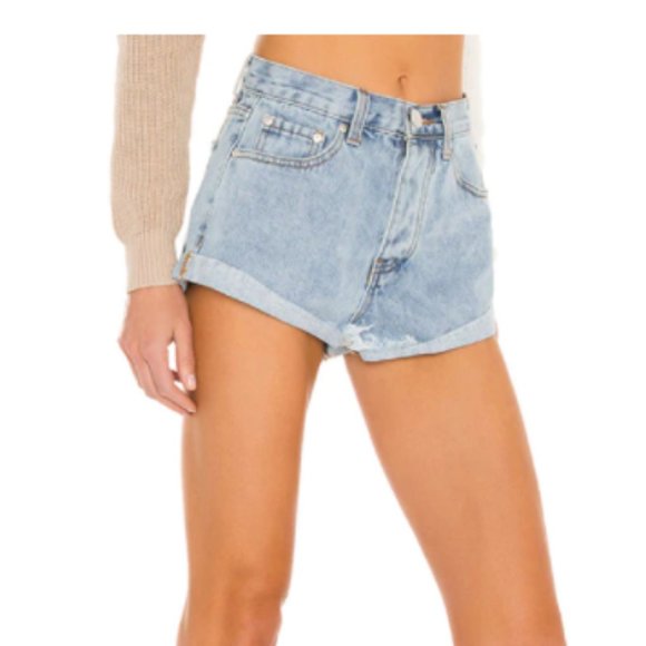 SUPERDOWN -  kathleen denim short - Picture 2 of 5